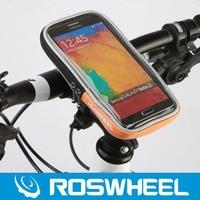 ROSWHEEL Cycling Bike Bicycle Protective Handlebar Bag Pouch Transparent PVC Touchable for 5.5\