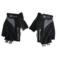 ROCKBROS Unisex Breathable Half Finger Riding Gloves Road Cycling Gloves Racing Riding Motorcycling Skiing Hiking Outdoor