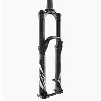 Rock Shox Pike RCT3 Boost Compatible Solo Air 160 Crown Adjust Aluminium Steerer Tapered 42 Off-Set Disc - Black, 27.5-Inch