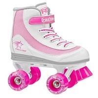 roller derby firestar v2 quad skates whitepink uk jnr 13