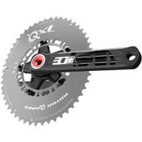 rotor 3d road triple crankset 170mm black