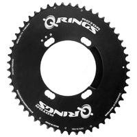 Rotor Q-Ring 4 Bolt Aero 110BCD Chainring Black