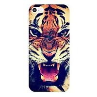 Roaring Tiger Pattern PC Hard Case Frame for iPhone 4/4S