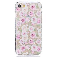 Roses Pattern Tpu Material Highly Transparent Phone Case For iPhone 7 7 Plus 6s 6 Plus SE 5s 5