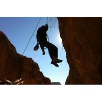 Rock climbing in Todra Gorges in Morocco