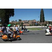 Rome Sightseeing by Vespa and Food Tasting Walking Tour