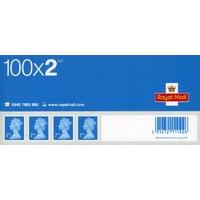 royal mail 2nd class postage stamps 100 pack