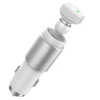 ROCK 3 in 1 Hammer Car Charger Wireless Bluetooth Earphone Headset Car Phone Charger USB Car Charging Adapter for iPhone 7 Samsung HTC Xiaomi Huawei M