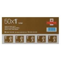 royal mail 1st class large postage stamps 50 pack