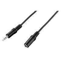 Ross (5m) 3.5mm Stereo Extension Cable (black)