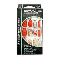 Royal Cosmetics 24 Glue On Nail Tips