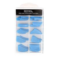 Royal 100 Pre Coloured Nail Tips