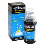 robitussin dry cough 100ml