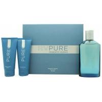 Roberto Verino RV Pure Gift Set 150ml EDT + 100ml Shower Gel + 100ml Aftershave Balm