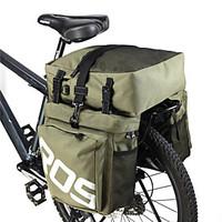 ROSWHEEL Bike Bag 35LPanniers Rack Trunk Waterproof / Rain-Proof / Waterproof Zipper / 3 In 1 / Moistureproof / Wearable Bicycle BagPU