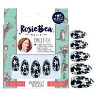 rosie bea fake nails sweetpea black