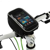 Roswheel 5 inch Bike Bicycle Cycle Cycling Frame Tube Bag Panniers Waterproof Handlebar Touchscreen Phone Case Pouch