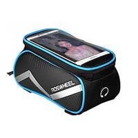 Roswheel Bicycle Mobile Phone Pouch 6 inch Touch Screen Top Frame Tube Storage Bag Cycling MTB Road Bike Bycicle