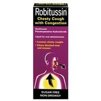Robitussin for Chesty Coughs with Congestion 100ml