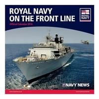 Royal Navy On the Front Line Official Calendar 2016
