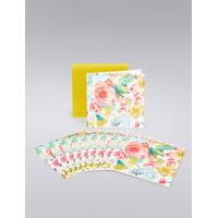 Rose Floral Multipack Cards
