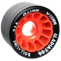 Roll Line Gladiator Roller Derby Wheels 62mm 92a - Orange