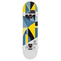Rocket Eclipse Series Complete Skateboard - Grey/Yellow 8\