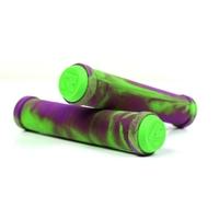 Root Industries Scooter Grips - Green/Purple