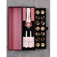Rose Champagne & Chocolates