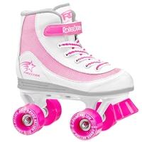 Roller Derby FireStar V2 Quad Roller Skates - White/Pink