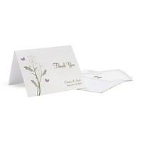 Romantic Butterfly Thank You Card