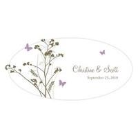 Romantic Butterfly Small PVC Sticker