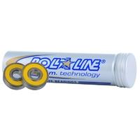 Roll Line 7mm Speed Race Abec 9 Bearings (Pack of 16)