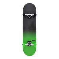 Rocket Fade Series Complete Skateboard - Black/Green 7.75\