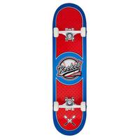 rocket logo series all star complete skateboard redblue 775