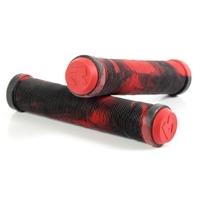 Root Industries Scooter Grips - Black/Red