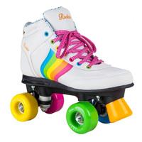 Rookie Forever Rainbow V2 Quad Roller Skates - White/Multi