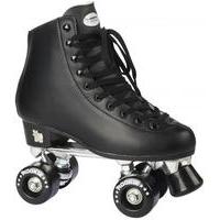 rookie classic quad roller skates black