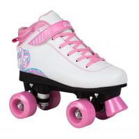 Rookie Rhythm Quad Roller Skates - White/Pink