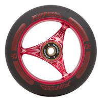 rogue ultrex 110mm tbone ripper scooter wheel redblack