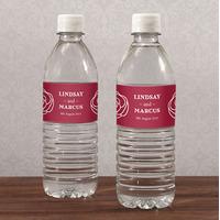 Rose Water Bottle Label