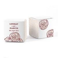 rose favour box wrap