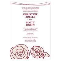 Rose Invitation