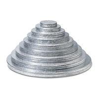 Round Foil Wrapped Cake Boards - Round Foil Wrapped Cake Boards in SIZE