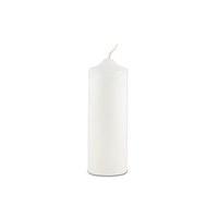 Round Pillar Candles - Small - White