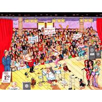 rock reunion ambler cartoon collection 1000 piece jigsaw puzzle