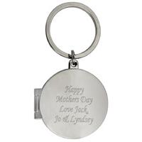 Round Photo Keyring Customised