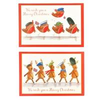 Robins and Reindeers Christmas Cards
