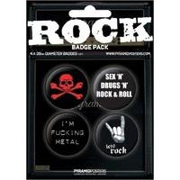 Rock Badge Pack