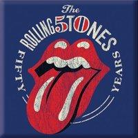 Rolling Stones 50th Anniversary Fridge Magnet, Vintage